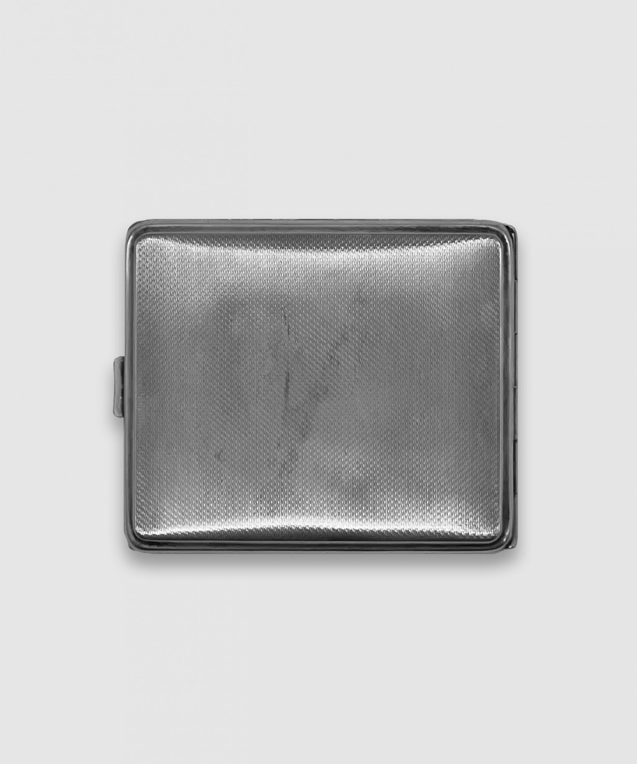 silver cigarette case wallet 1910s Hand Etched Edwardian Sterling Inscriptions or Engravings on the Item Makers Marks Size Height/Thickness 8.75mm Width 45.5mm Length or Size 58mm Resizable? Stylish Design Retro Metal Cigarette